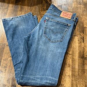 Levi's Men's Denim Blue Straight Jeans